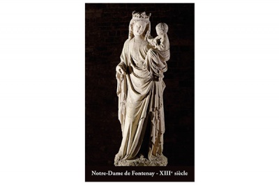 Carte de Communion “Vierge de Fontenay”